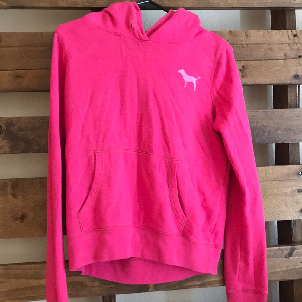 Pink sweat shirt